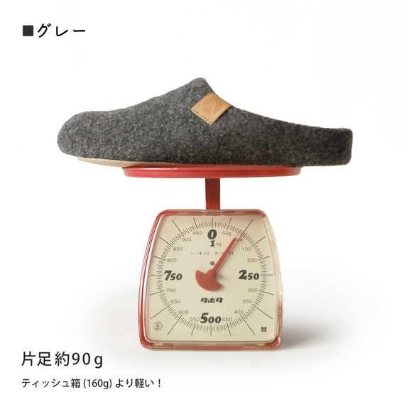 ふわふわスリッパ リゲッパフーユー 男女兼用 ルームシューズ Re:getA-リゲッタ- CHR-005 9枚目の画像