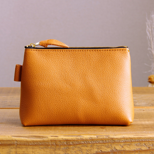 LIONA》スクエアポーチ Regular《5colors》 ポーチ KIKUCHI LEATHER