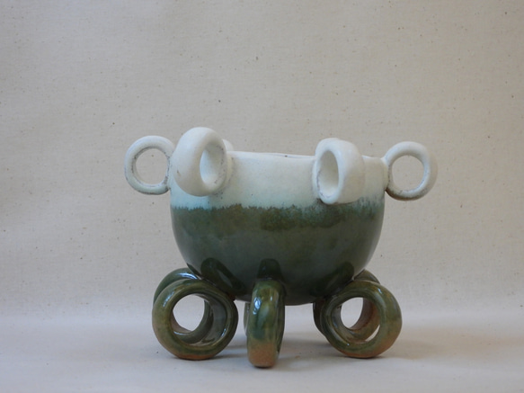 (和)陶製植木鉢 3枚目の画像