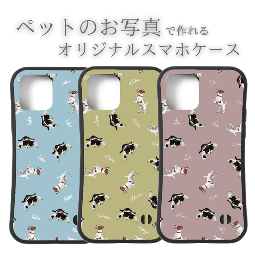 ペット グッズ オリジナル 写真 うちの子 スマホケース iPhoneケース 