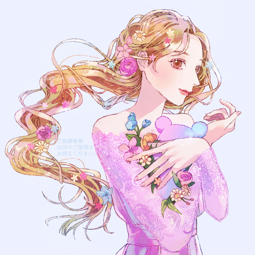 L版/写真サイズ】イラストオーダー/似顔絵、キャラクター
