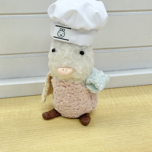 ぬいぐるみ用コック帽 ネーム付き キャップ colorful-piyoko 通販