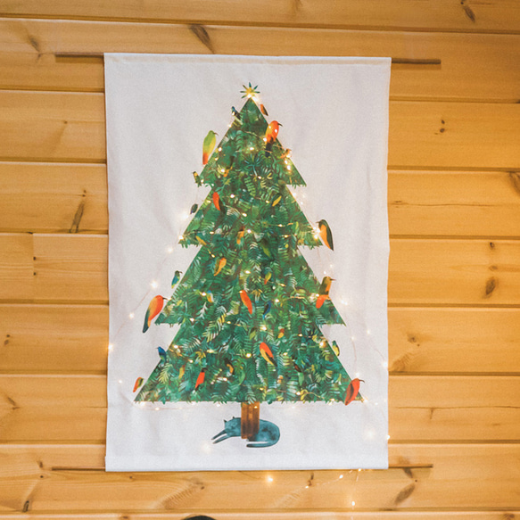 クリスマスツリータペストリー：マーク・マーティン 1枚目の画像