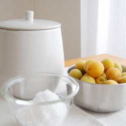 ぬか漬けの秋！【岐阜県多治見産】えんける道具店の甕（かめ）4リットル 9枚目の画像