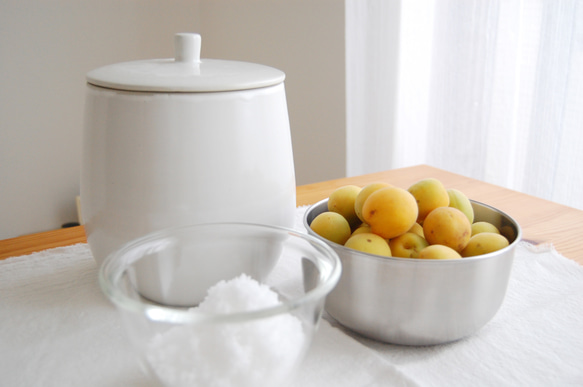 ぬか漬けの秋！【岐阜県多治見産】えんける道具店の甕（かめ）4リットル 9枚目の画像