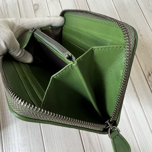財布 限定商品 大人っぽい 今年緑/グリーン系人気色 希少 財布 限定商品 大人っぽい 今年緑/グリーン系人気色 希少