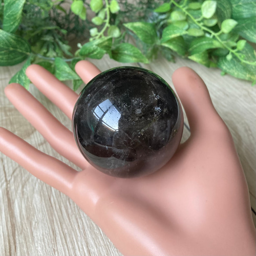 全ての悪い氣を浄化 /純天然大玉モリオンスフィア/パワーストーン/天然石 全ての悪い氣を浄化 /純天然大玉モリオンスフィア54.8ミリ/パワー