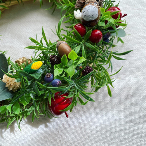 早割⭐︎森のどんぐり クリスマスリースL 受注制作 リース