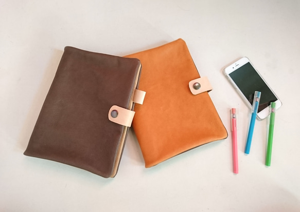革・B5手帳/26穴バインダー【選べるカラー】 Creema限定