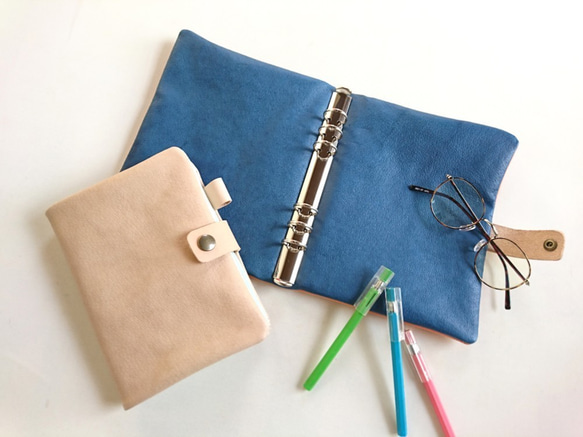 革・A5手帳/6穴バインダー【選べるカラー】 Creema限定 レザー