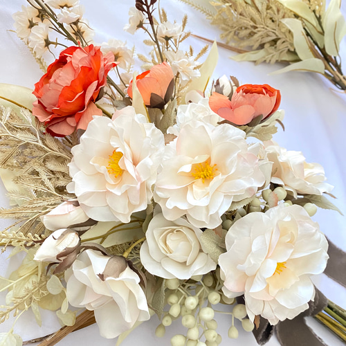 ウエディングブーケ☆クラッチ☆プロティアN o147