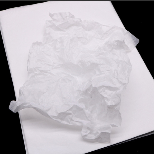 薄葉紙 ホワイト 白 ラッピング 包装紙 3枚目の画像