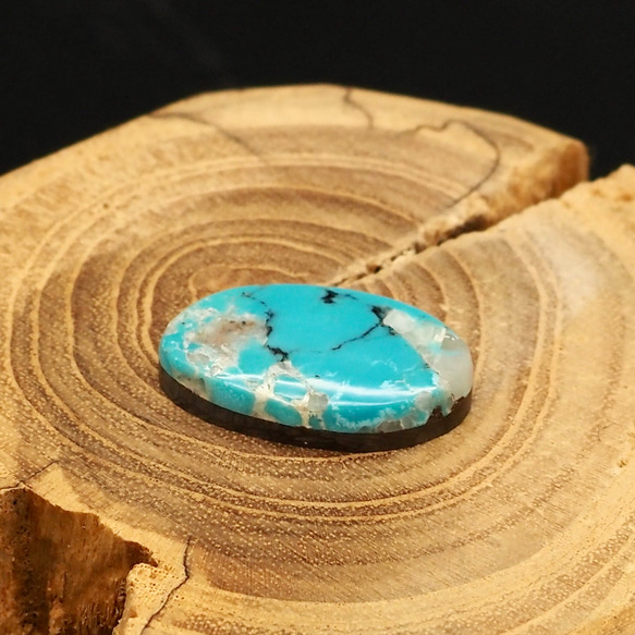 8,4ct Morenci Turquoise モレンシ ターコイズ MO-09 ルース 天然石 トルコ石 ハンドメイド 5枚目の画像