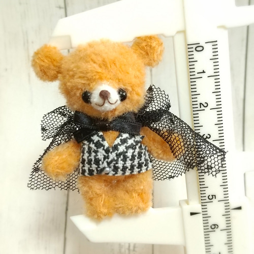 テディベア　ちびくま工房　ちびくまちゃん　６センチ 　ハロウィン テディベアシリーズ～ハロウィン・小悪魔くん～ 【ビーズマニア