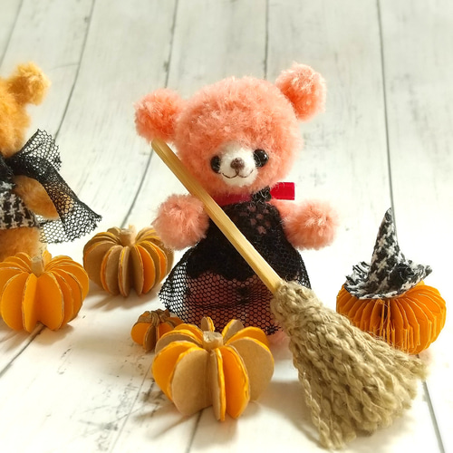 ちびくまちゃんのハロウィンコスプレカボチャ付き その他人形 SUN3