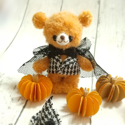 ちびくまちゃんのハロウィンコスプレカボチャ付き その他人形 SUN3