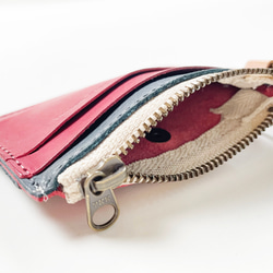 不要小看它...薄、小、多彩的迷你錢包 緊湊型小錢包和鑰匙圈 (UC221004) 第4張的照片