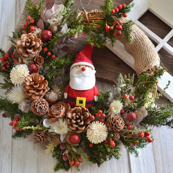 Santa&#39;s CrescentXmas*wreath 第2張的照片