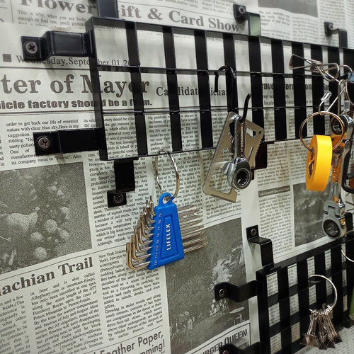 メッシュパネル 壁掛け 網 ラック ガレージ 壁掛けラック・ウォール