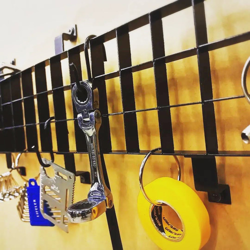 メッシュパネル 壁掛け 網 ラック ガレージ 壁掛けラック・ウォール