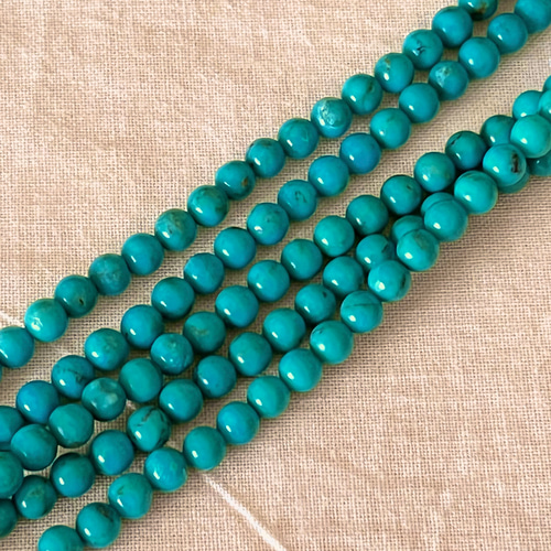 トルコ石の5連ネックレス （TURQUOISE−34） ネックレス