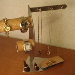 アクセサリースタンド　腕時計、指輪、ネックレス、小物入れ、アクセサリーディスプレイ 3枚目の画像