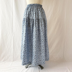 顯瘦：一年四季健康的疊層裙：85cm（小熊貓：藍灰色） 第5張的照片