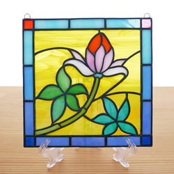 コーヒーとコーヒー豆♢ステンドグラスパネル コーヒーパネル ステンドグラス コーヒーパネル ステンドグラス