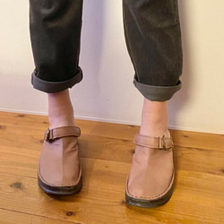 コーデュロイのテーパードパンツ＊ブルーグレー【受注製作】 6枚目の画像