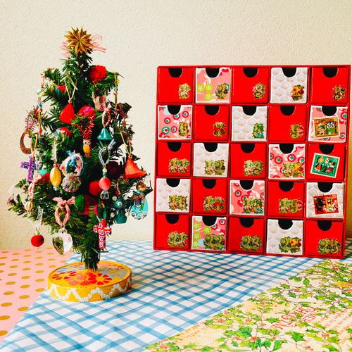 一点もの アドベントカレンダー アドベントツリー <チェスト