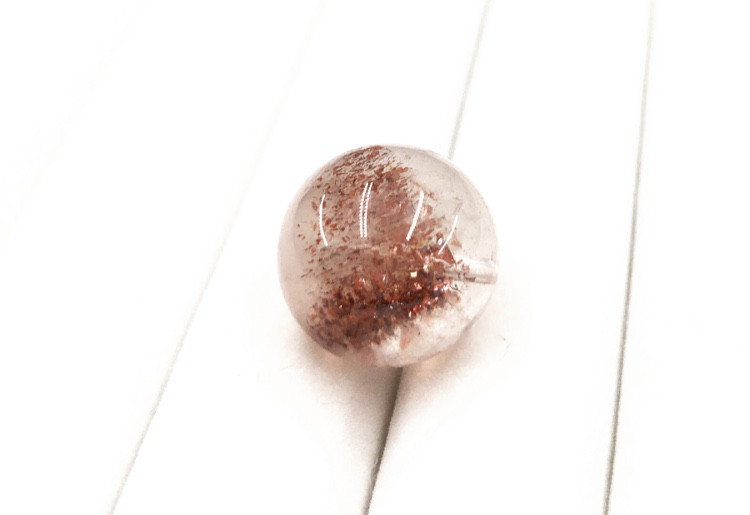 【1粒販売】レピドクロサイト ファントム クォーツ14mm（No,2）