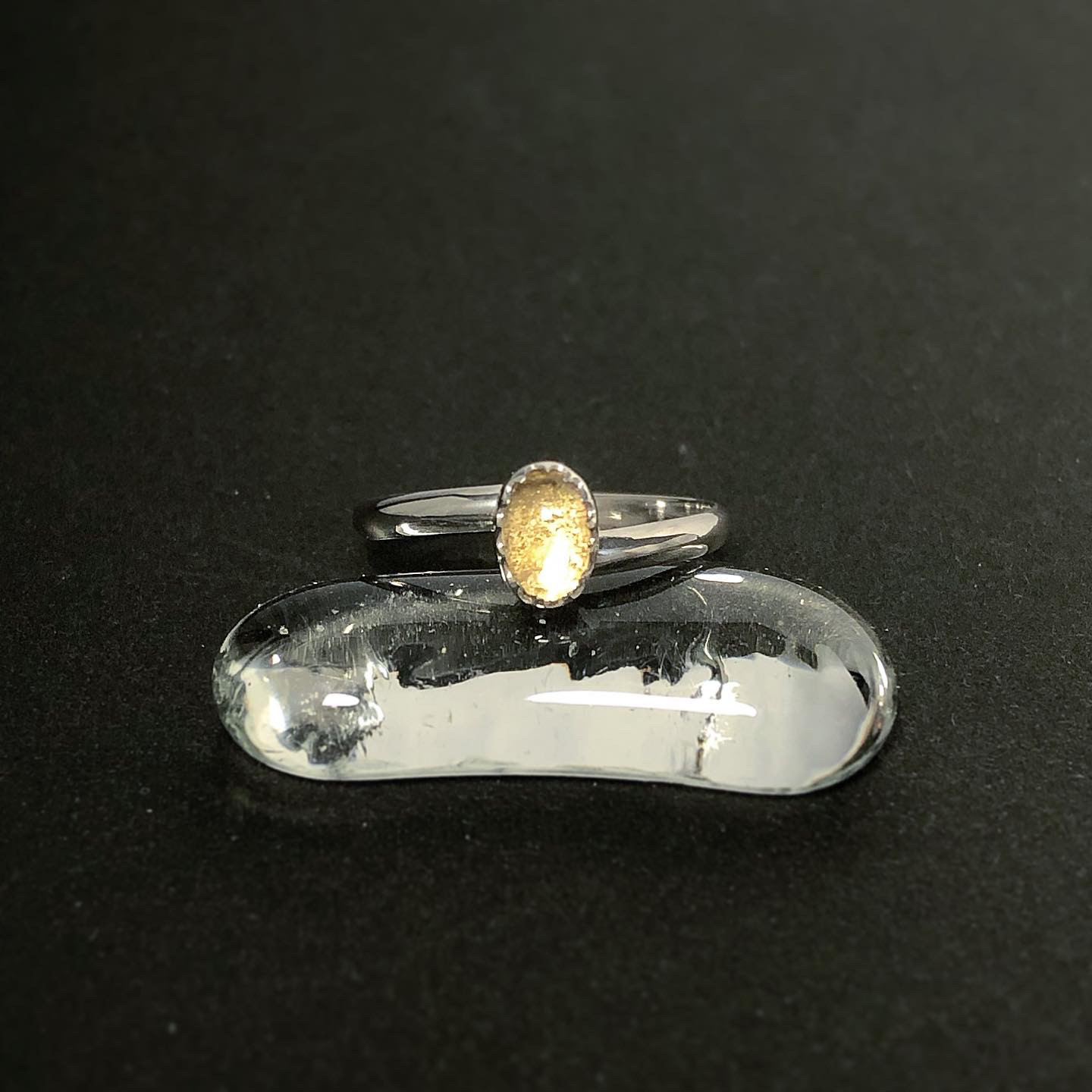 《シトリン》SILVER950リング050