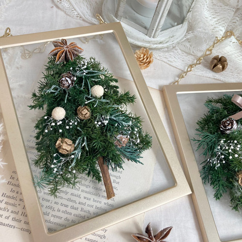 送料無料クリスマスフレーム(ツリー) フォトフレーム・写真立て in