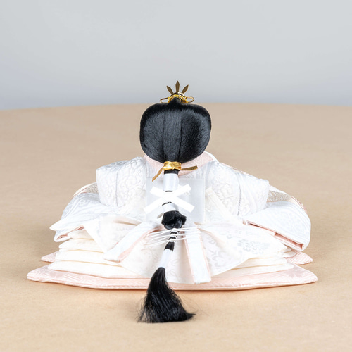 ことのひな人形（3Y-0100）（ゆき）麻の葉｜ ケース｜コンパクトな