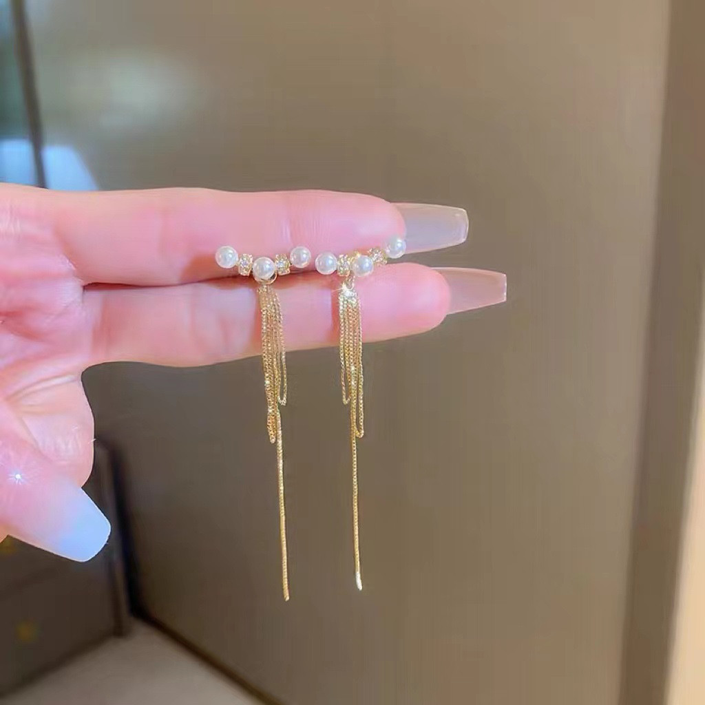 天然ダイヤモンド付きパール 2way ピアスk18 ピアス（その他） パール