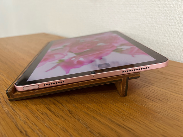 送料無料♪　ノートパソコンスタンド　タブレットスタンド　 デスクワーク　便利雑貨♬ 2枚目の画像