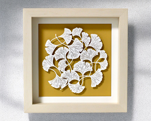 切り絵　馬　額縁外寸56cm×46c額装 切り絵 馬 | Miyu工房 Cutting-paper