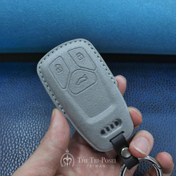 奧迪 AUDI A1 A3 A4 A6 Q5 Q7 麂皮 汽車鑰匙套 皮套 鑰匙套 鑰匙包 鑰匙圈 生日禮物 第3張的照片
