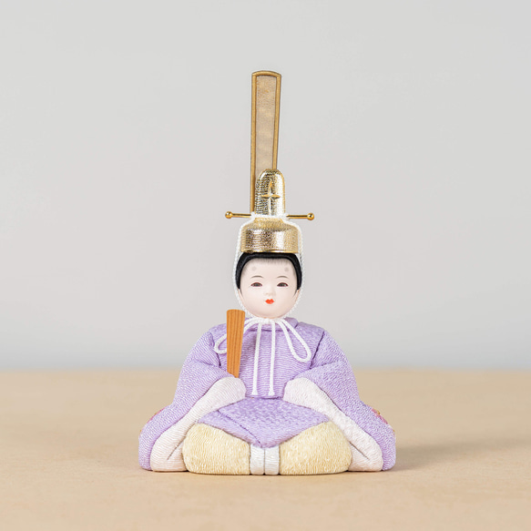 ことの木目込人形（3KH-0350）（はな） 桜｜収納ケース｜コンパクトな雛人形｜ひな祭り｜雛人形 5枚目の画像