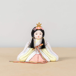 ことの木目込人形（3KH-0350）（はな） 桜｜収納ケース｜コンパクトな雛人形｜ひな祭り｜雛人形 2枚目の画像