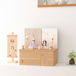 ことの木目込人形（3KH-0350）（はな） 桜｜収納ケース｜コンパクトな