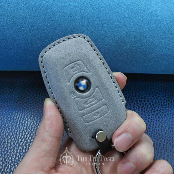 寶馬 BMW F30 M2 M3 M4 M5 M6 麂皮 汽車鑰匙套 皮套 鑰匙套 鑰匙包 鑰匙圈 生日禮物 第3張的照片