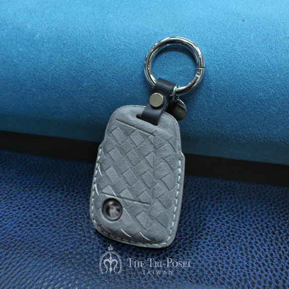 福斯 Volkswagen T-ROC Polo Arteon Tiguan 麂皮 鑰匙套 鑰匙包 鑰匙圈 第4張的照片
