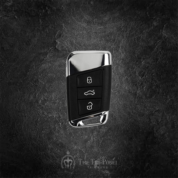 福斯 Volkswagen T-cross Polo Golf Tiguan 麂皮 鑰匙包 鑰匙圈 生日禮物 第2張的照片