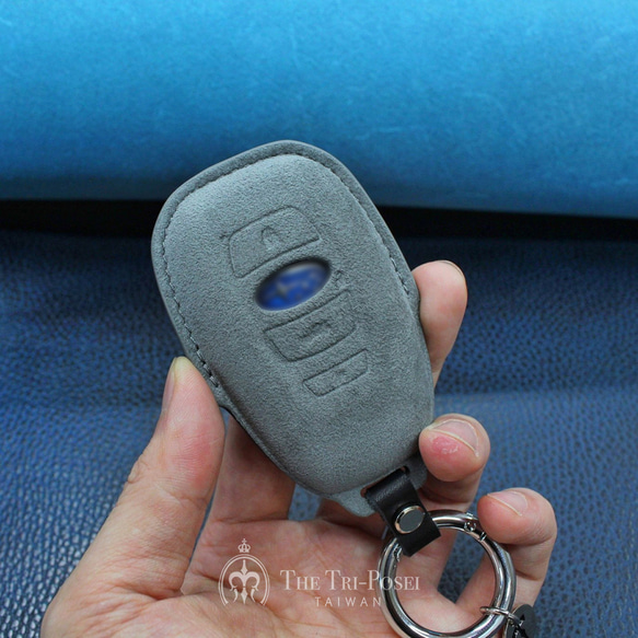 速霸陸 Subaru Forester WRX Levorg 森林人 麂皮 皮套 鑰匙包 鑰匙圈 生日禮物 第3張的照片