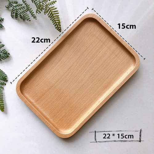 楕円形の木製食品トレイ、楕円形の長方形の装飾的な木製トレイ その他