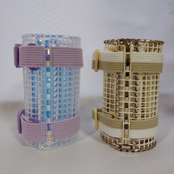 抑制筒(Mサイズ)左右セット 肘固定筒 手枷 医療的ケア児グッズ 雑貨