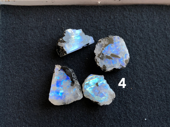 ブルームーンストーン原石特大スライスB ブルームーンストーン原石特大スライスB