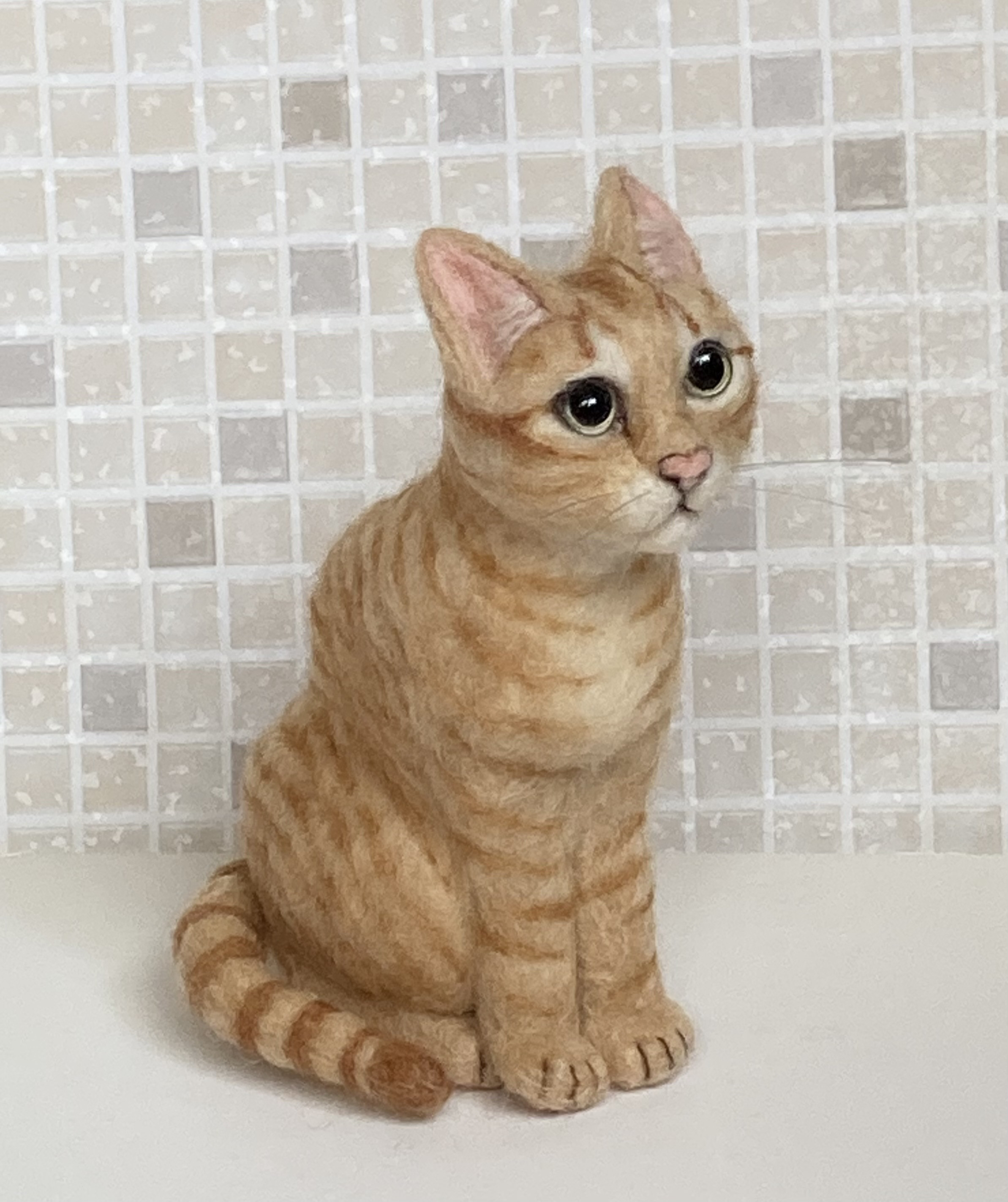 猫 羊毛フェルト Lサイズ　オーダー　サンプルページ L L