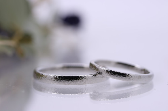 オーダー品　ストレートシンプル結婚指輪 6枚目の画像